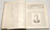 ‘Cricket: A Weekly Record of the Game’. Volume VII. Numbers 170-199 (26th January to 27th December 1888). Bound in mauve cloth, title in gilt to spine, red speckled page edges. Title page and contents page to front, lacking original wrappers. Illustrated. - 4