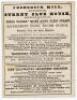 ‘Gentlemen v. Players’ 1867. Early double sided scorecard for the match played at Kennington Oval 15th- 17th July 1867. The scorecard printed at the Oval by Mercer & Gardner of Kennington Green with complete printed scores. In the first innings Gentlemen - 2