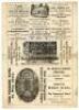 ‘Sussex v. Surrey’ 1871. Early double sided scorecard for the match played at the Royal Brunswick Ground, Hove, 17th- 19th July 1871. - 2