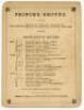 ‘Middlesex v Surrey 1876’. Early original double sided scorecard for the match played at the Princes Ground, Chelsea on the 12th-14th June 1876. Printed and handwritten scores in ink for Surrey’s first innings which ended 276 all out, Jupp scoring 92no, a - 2