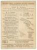 ‘13 of Kent v. 11 of All England. Grand Cricket Week, Canterbury’ 1879. Early official double sided scorecard for the match played at the St. Lawrence Ground, Canterbury, 4th- 6th August 1879. The scorecard with incomplete printed scores showing the first - 2