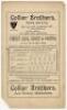 Australian tour to England 1899. ‘Essex v. Australians’. Rare early double sided scorecard for the tour match played at Leyton, 11th- 13th May 1899, which Essex won by 126 runs. In a relatively low scoring match Essex batted first and reached 199 helped b - 2