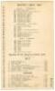 ‘M.C.C. and Ground v. Australians’ 1899. Albert Trott, the man who cleared the Lord’s pavilion. Original early double sided scorecard for the famous match played at Lord’s, 31st July- 1st August 1899. The scorecard with complete printed and handwritten sc - 2