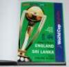 Cricket World Cup 1999 and 2003. Two bound volumes containing all programmes from the competition held in England in 1999 from the first match, England v Sri Lanka, to the Final, Pakistan v Australia. Sold with three official programmes for the two semi-f - 2