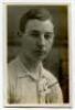 James Chadwick Townley. Tottenham Hotspur 1927-1928. Mono real photograph postcard of Townley, half length, in Spurs shirt. Nicely signed in ink to the lower right hand side. W.J. Crawford of Edmonton. Good/very good condition Postally unused.