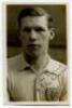 John Richardson. Tottenham Hotspur 1927-1929. Mono real photograph postcard of Richardson, half length, in Spurs shirt. Nicely signed in ink to the lower right hand side ‘Yours sincerely’. W.J. Crawford of Edmonton. Good/very good condition Postally unus