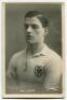 George Maddison. Tottenham Hotspur 1922-1923. Mono real photograph postcard of Maddison, half length, in Spurs shirt. Name to lower border. W.J. Crawford of Edmonton. Good/very good condition Postally unused.