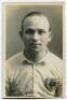 Samuel Ernest Brooks. Tottenham Hotspur 1922-1924. Mono real photograph postcard of Brooks, head and shoulders, in Spurs shirt. Name to lower border. W.J. Crawford of Edmonton. Good/very good condition Postally unused.