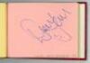 Sports autographs 1990s/2000s. Five autograph albums comprising over 150 signatures collected in the 1990s/2000s covering a wide range of sports and stage and screen. The majority of signatures are signed individually to a page. Notable names include Iwan - 2