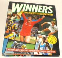 Rugby Union and Rugby League. ‘Winners. The Great Champions of Sport’. Official binder published by Marshall Cavendish in the 1990s comprising a collection of over one hundred and twenty pages organised alphabetically, each dedicated to a famous rugby pla