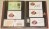 Football autographs 1940s-1980s. Red file comprising over 110 signatures of players who have represented Sheffield Wednesday, Southampton, Stoke City, Sunderland and Tottenham Hotspur. Signatures on white cards, cuttings, pieces, trade cards, photographs - 4