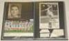 Football autographs 1950s-1980s. Black file comprising over four hundred signatures of players who have represented Aston Villa, Birmingham City, Blackburn Rovers, Bolton Wanderers, Blackpool, Bristol City and a good selection of other lower league clubs. - 3