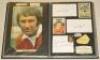 Football autographs 1950s-1980s. Black file comprising over four hundred signatures of players who have represented Aston Villa, Birmingham City, Blackburn Rovers, Bolton Wanderers, Blackpool, Bristol City and a good selection of other lower league clubs. - 5