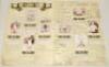 &lsquo;Panini Football. The All-Time Greats 1920-1990&rsquo;. Original album complete with eighty stickers. Signed either to the sticker or to the page by 47 of the featured players. Earlier players&rsquo; signatures include Stanley Matthews, Tom Finney, Matt Busby, Billy - 2