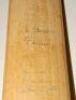 Middlesex, Surrey and Vic Lewis XI c1959. Lillywhite Frowd ‘Jack Robertson’ Autograph cricket bat signed to face by the Middlesex and Surrey teams. Twenty-three signatures including Warr (Cpt), Robertson, Compton, Edrich, Titmus, Gale, Russell, May (Cpt), - 2