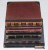 ‘Cricket Notes and Scores’ 1902-1904. Five large scrapbook albums in matching leather bindings (one album larger) with raised bands to spines and gilts to all page edges. All nicely compiled and presented by ‘Allan W.G. Campbell’, each album with handwrit - 7