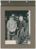 Lord Hawke. Two early mono photographs featuring Lord Hawke, laid down to photograph album pages. One, with handwritten title &lsquo;Surrey v Yorkshire 1909. Oval&rsquo; (but probably 1906 or 1907), depicts Lord Dalmeny (Surrey) tossing for innings with Lord Hawke (Y - 2