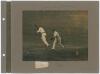 Kent C.C.C. 1908-1910. Three photograph album pages comprising nine early original mono photographs laid down back to back to the pages. Kent players depicted include S.H. Day, F.H. Huish, and C.H.B. Marsham in 1908 with signatures in ink of each player o - 3