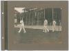 Gentlemen v Players. Lord’s 1909 & 1910. Four early original sepia photographs from Gentlemen v Players matches played at Lord’s with good scenes of match action and packed stands. Each photograph is laid individually to a photograph album page with handw - 5