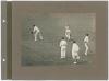 Yorkshire 1908 & 1909. Five early original sepia photographs featuring Yorkshire players at grounds and in match action. Each photograph is laid individually to a page, back to back, with handwritten title and players’ names to margins. Matches include Yo - 2