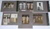 Cambridge and Oxford Universities 1909-1911. A selection of early original mono and sepia photographs laid down back to back to photograph album pages, the majority depicting Cambridge University teams and match scenes. Each album page with handwritten ti - 2