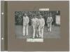 Albert Edwin Trott. Victoria, Middlesex, Australia & England 1892-1910. Early mono photograph of Trott depicted full length at fielding practice in the nets at Lord’s in 1911. The photograph laid down to a photograph album page with handwritten date and p - 2