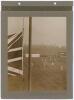 Kent 1909 &1913. Two early mono and sepia photographs laid to two photograph album pages with handwritten titles and annotated players&rsquo; names. One depicts the Kent (&lsquo;Champion County&rsquo;) team walking on to the field of play for the match v Lord Londesborough - 2