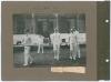 Gilbert Laird Jessop. Gloucestershire, Cambridge University & England 1894-1914. Three photograph album pages comprising nine early original mono and sepia photographs of cricketers for the period 1910-1920. The photographs laid back to back, each page wi - 2