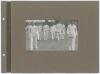 Gilbert Laird Jessop. Gloucestershire, Cambridge University & England 1894-1914. Three photograph album pages comprising nine early original mono and sepia photographs of cricketers for the period 1910-1920. The photographs laid back to back, each page wi - 6