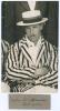 Wykeham Stanley Cornwallis. Kent 1919-1926. Original sepia press photograph of Cornwallis seated half length wearing striped blazer and straw boater. The photograph by Sport & General measures 3.75&rdquo;x6&rdquo;. Includes a trimmed handwritten caption from the orig