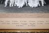 New Zealand tour to England 1937. Large official mono photograph of the New Zealand touring party seated and standing in rows wearing cricket attire. The photograph measures 11.5&rdquo;x9.75&rdquo;, laid to photographer&rsquo;s mount with printed title &lsquo;New Zealand Cricket - 2