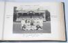 &lsquo;M.C.C. Tour to South America 1926-27 (G.O.B. Allen)&rsquo;. George Oswald Browning &lsquo;Gubby&rsquo; Allen. Middlesex, Cambridge University & England 1921-1950. Large original photograph album comprising approx. two hundred and thirty original mono photographs of variou - 5
