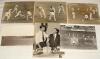 Big match press photographs 1936-1953. Six large original mono press photographs, the majority of Test match action. Images are England v India, 1st Test, Lord&rsquo;s 1936, Hindlekar batting. Nottinghamshire v Australians, Trent Bridge 1934, Voce bowling &lsquo;leg 
