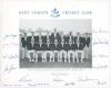 Kent. Official &lsquo;Kent County Cricket Club&rsquo; printed photograph of the 1967 Gillette Cup winning team standing and seated in rows wearing blazers. Signed to the borders by all sixteen featured players. Signatures are Cowdrey (Captain), Denness, Sayer, Leary,