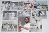 India v England 1959-1993. Twenty original mono with the odd colour press photographs of match action for the period. Players featured include Kapil Dev, Syed Kirmani, Sachin Tendulkar, Anil Kumble, Mohammad Azharuddin, Pravin Amre (India), Geoff Pullar, - 2