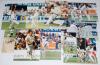 Pakistan v England 1980s-1990s. A good selection of ninety five original mono and colour press photographs for the period, of which fifteen are signed by the featured player. Signatures are Inzamam-ul-Haq, Saeed Anwar, Ijaz Ahmed, Waqar Younis, Mushtaq Ah - 2