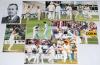 Australia tour to England 1993. Thirty five colour press photographs (with the odd mono photograph) from the tour, the majority of match action etc. Players featured include Warne, Healy, M. Waugh, Taylor, Hughes, Martyn, Boon (Australia), Stewart, Athert