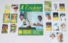 Australia tours to England 1980 & 1981. A selection of mono and colour press photographs, prints, magazine and collectors&rsquo; cards. Two photographs are signed, one of Bob Willis, the other by John Emburey. Other players featured include Brearley in the nets - 2