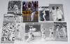 Australia tours to England 1985 & 1989. A selection of twenty eight press photographs, the majority mono with the odd colour. Four photographs are signed by Richard Ellison, David Gower, Derek Pringle and Dean Jones. Other players featured include Lamb, B - 2