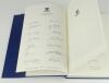 &lsquo;A Pictorial History of Sussex County Cricket Club&rsquo;. Edited by Roger Packham, Nicholas Sharp, Phil Barnes and John Filby. Hove 2014. Limited edition Captains Copy no. 2/14. Signed to the Captains/ limitation page by fourteen former Sussex captains. Signat - 2