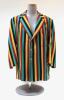 Ian Botham. Hudson&rsquo;s Hollywood XI &lsquo;iconic&rsquo; cricket blazer worn by Botham during his brief dalliance with Tim Hudson as his agent/publicist in 1985. The very colourful vertically striped blazer, in the most garish colours taken from Rastafarian culture, of