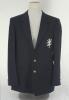 Ian Terence Botham. Somerset navy blue blazer worn by Ian Botham during his playing career with the club. The blazer by &lsquo;Van Heusen of Saville Row&rsquo; with embroidered white Somerset dragon with red tongue emblem applied to blazer breast pocket. Sold with a