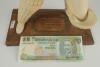 Cricket figures. A large cricket figure of Sir Frank Worrell by Art Edwards and Frances Ross of Barbados, together with a $5 dollar note depicting Worrell and four limited edition Endurance figures of Viv Richards, Ian Botham, Wally Hammond and Garry Sobe - 2