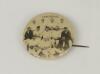 Lancashire circa 1890’s. Circular picture pin badge/button of the Lancashire team, standing and seated in rows. Players featured include Mold, Smith etc. Minor rusting to verso, minor wear otherwise in good condition