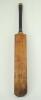 ‘Lady Isabella’s bat 1875’. Aquila Clapshaw cricket bat used by Lady Isabella Georgina Ketherine Cecil of Burghley House in Stamford, Lincolnshire, the daughter of William Cecil, 3rd Marquess of Exeter, and one of the leading lady cricketers of the day. T - 2