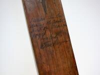 Thomas Walter Hayward. Surrey & England 1893-1914. ‘Champion of all’ bat. A H.C. Crawford of Kent cricket bat used by Walter Hayward in the 1899 cricket season, making two Test centuries, four county cricket centuries and a century for the Gentlemen v Pla