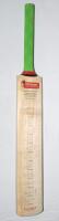 ‘100th Test (1932-2011) England v India npower Test Match 21st- 25th July 2011. England Squad’. Full size Lord’s autograph bat with printed title and players’ names, fully signed by all twelve listed members of the England team. Signatures are Strauss (Ca