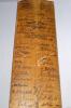 West Indies tour to England 1928. Full size &lsquo;Phil Mead [Bournemouth] Autograph&rsquo; bat signed in ink to the face by fourteen members of the West Indies touring party and profusely to the face and verso by counties. West Indies signatures are Nunes (Captain), - 2