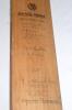 West Indies tour to England 1963. Full size Gray Nicholls &lsquo;Crusader&rsquo; bat signed in ink to the face by seventeen members of the West Indies touring party and eleven &lsquo;England Players 1963&rsquo;. West Indies signatures include Worrell (Captain), Hunte, Solomon, V - 2