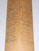 West Indies tour to England 1966. Full size Stuart Surridge &lsquo;County Driver&rsquo; bat signed in ink to the face by seventeen members of the West Indies touring party and eleven England players. West Indies signatures include Sobers (Captain), Hunte, Holford, Bu - 5